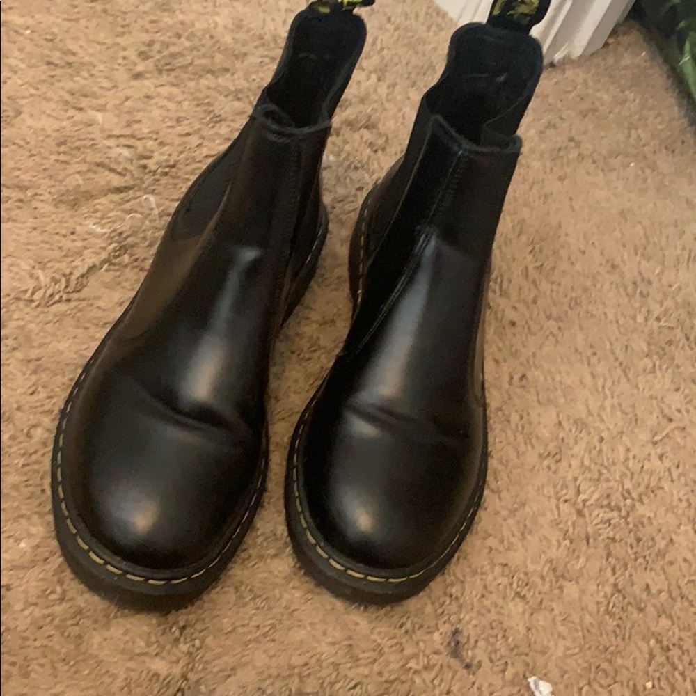 Black boots